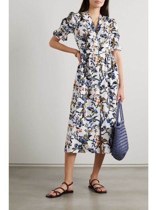 Diane Von Furstenberg Dresses & Skirts - Diane von Furstenberg Floral Erica Dress in Fauna Toile Womens Aline fit and